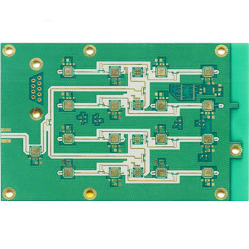 Высокочастотная микроволновая гибридная печатная плата