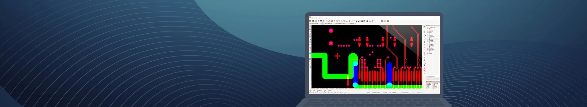 Проектирование печатной платы с золотым пальцем