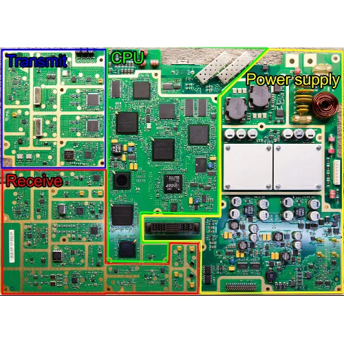 Сборка печатной платы базовой станции Huawei RRU3908