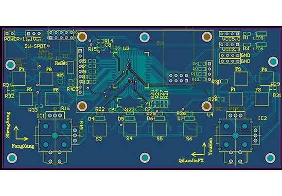 How does PCB design distinguish between analog and digital?