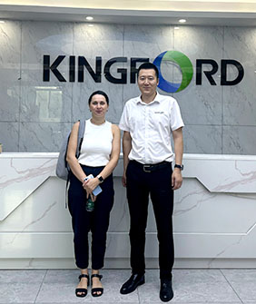 Европейские клиенты посещали завод KINGFORD