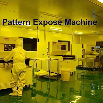 PCB pattern expose machine
